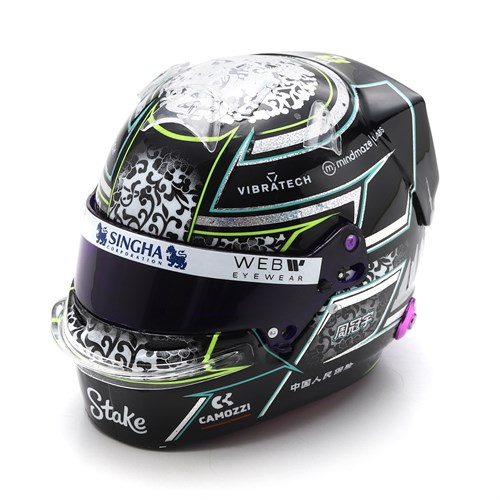 Spark Guanyu Zhou Sauber Helmet - 2024 1:5