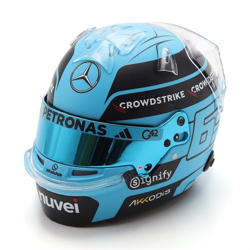 Spark George Russell Mercedes Helmet - 2025 1:5