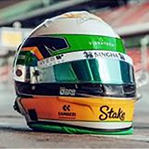 Spark Gabriel Bortoleto Sauber Helmet - 2025 1:5