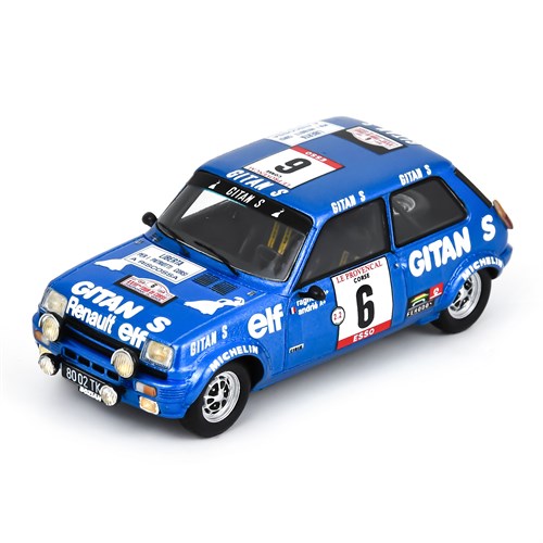 Spark Renault 5 Alpine - 1979 Rally Corsica - #6 Jean Ragnotti 1:43 model car