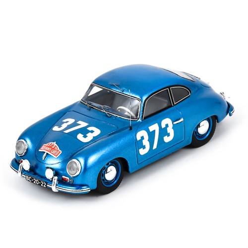 Spark Porsche 356 - 1955 Monte Carlo Rally - #373 Joaquim Filipe Nogueira 1:43 model car