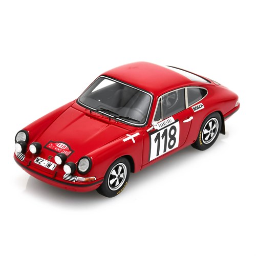 Spark Porsche 911 S - 1967 Monte Carlo Rally - #188 Jean Clement 1:43 model car