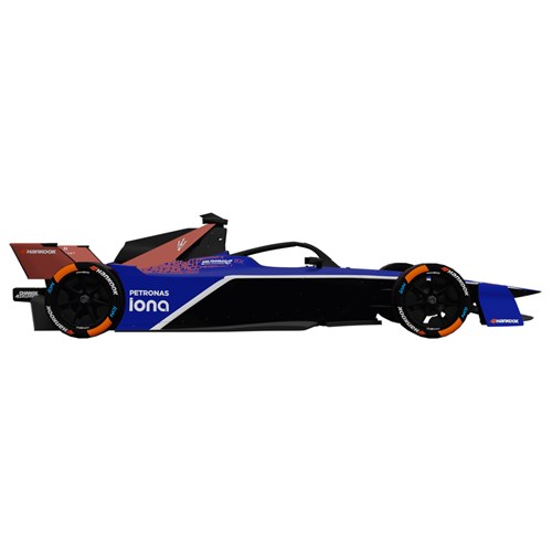 Spark Maserati - Formula E Season 11 - 2025 - #2 Stoffel Vandoorne 1:43 model car