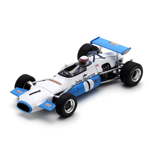 Spark Brabham BT30 - 1st 1970 Crystal Palace F2 Grand Prix - #1 J. Stewart 1:43
