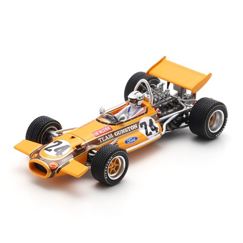 Spark Brabham BT26A - 1970 South African Grand Prix - #24 Peter de Klerk 1:43 model car