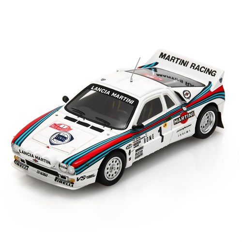 Spark Lancia 037 - 1st 1983 Monte Carlo Rally - #1 Walter Rohrl 1:43 model car