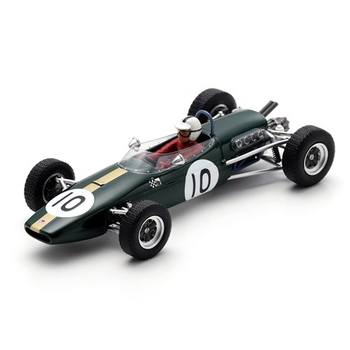 Spark Brabham BT18 - 1st 1966 Rouen F2 Grand Prix - #10 D. Hulme 1:43