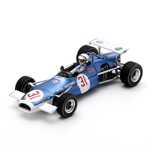 Spark Brabham BT30 - 1969 German Grand Prix - #31 P. Westbury 1:43