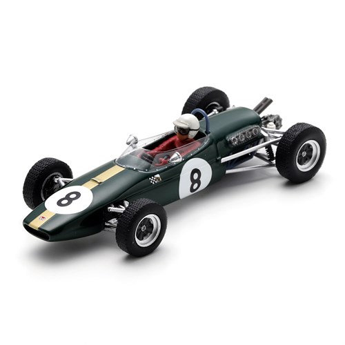 Spark Brabham BT18 - 1st 1966 Pau F2 Grand Prix - #8 J. Brabham 1:43