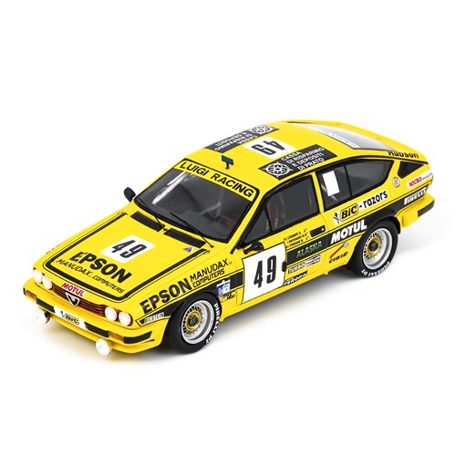 Spark Alfa Romeo GTV6 - 1984 Spa 24 Hours - #49 1:43 model car