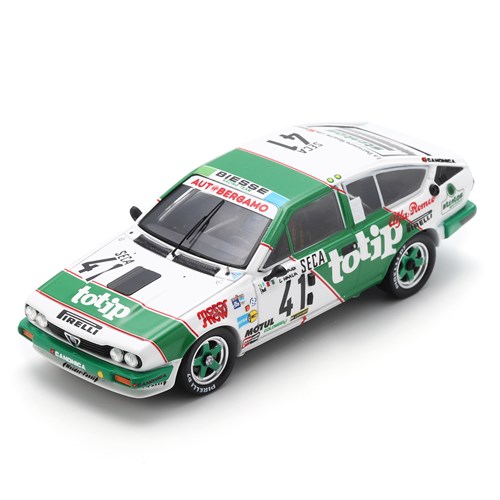 Spark Alfa Romeo GTV6 - 1984 Spa 24 Hours - #41 1:43 model car