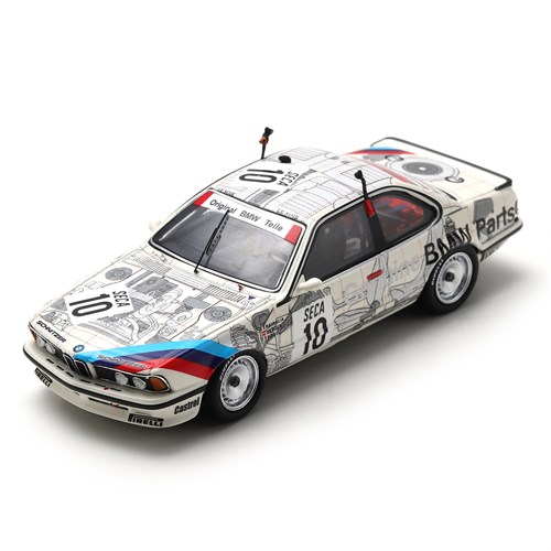 Spark BMW 635 CSI - 1986 Spa 24 Hours - #10 1:43