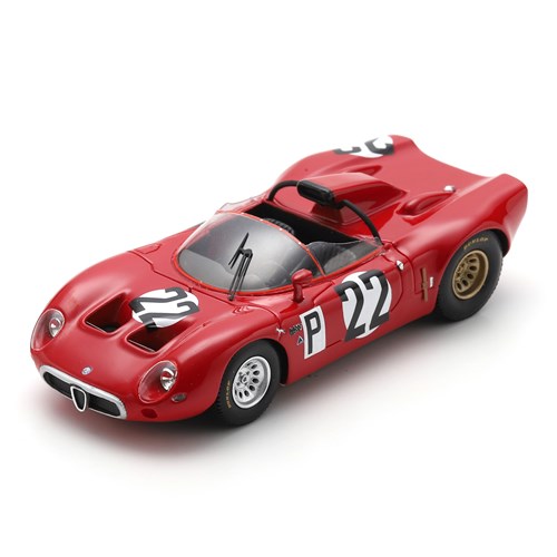 Spark Alfa Romeo T33 - 1967 Nurburgring 1000 Km - #22 1:43