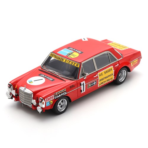 Spark Mercedes 300 SEL - 1972 Nurburgring 24 Hours - #1 1:43 model car