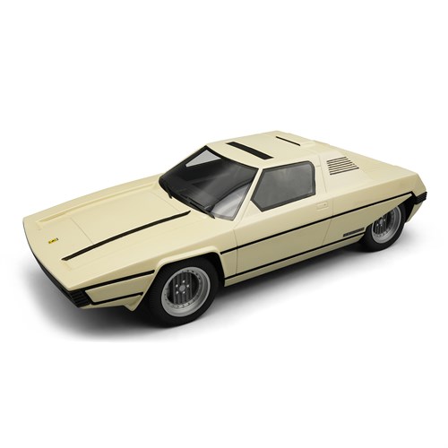 Tecnomodel Ferrari 308 GT Bertone Rainbow 1976 - Metallic White 1:18