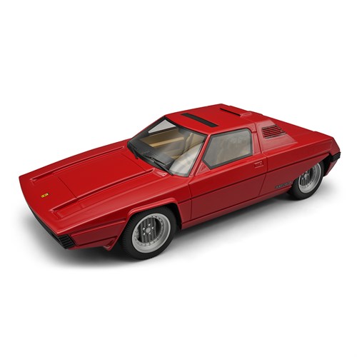 Tecnomodel Ferrari 308 GT Bertone Rainbow 1976 - Ferrari Red 1:18