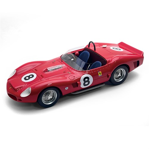 Tecnomodel Ferrari 330 TRI-LM - 1st 1962 Bridgehampton 400 Km - #8 Pedro Rodriguez 1:18 model car