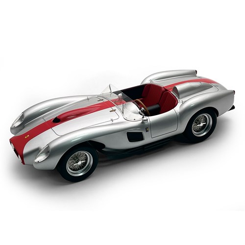 Tecnomodel Ferrari 250 TR 1958 - Metallic Silver/Red 1:18 model car