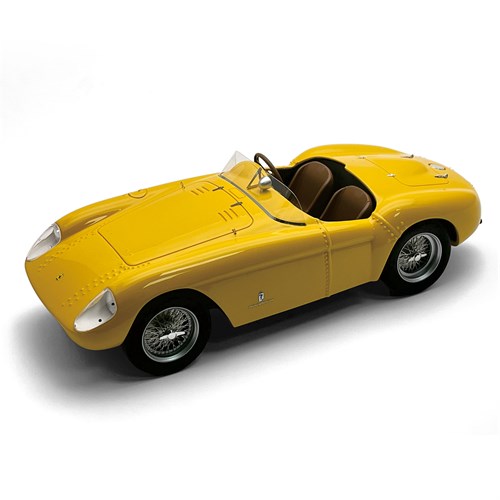 Tecnomodel Ferrari 500 Mondial - 1956 Press Car - Modena Yellow 1:18 model car