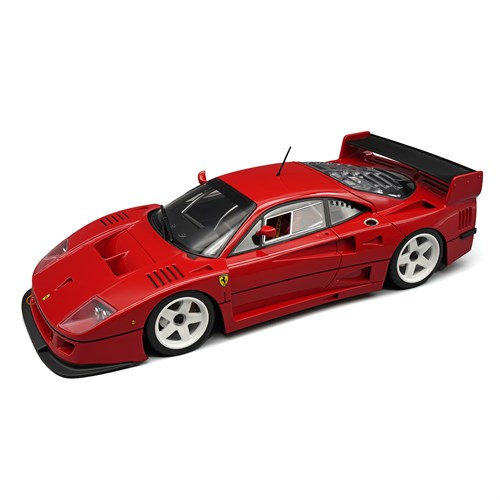 Tecnomodel Ferrari F40 LM 1996 - Red w. White Wheels 1:18