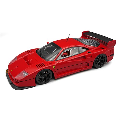 Tecnomodel Ferrari F40 LM 1996 - Red w. Black Wheels 1:18