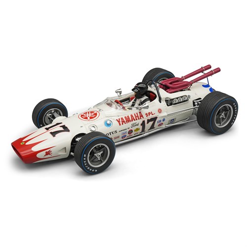 Tecnomodel Lotus 38 w. Figure - 1965 Indianapolis 500 - #17 D. Gurney 1:18