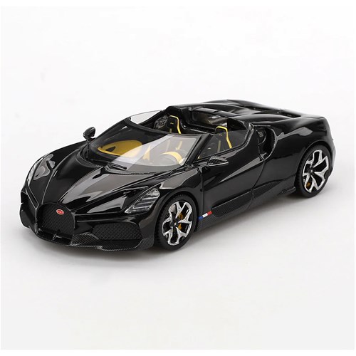 TrueScale Miniatures Bugatti W16 Mistral - Black 1:43