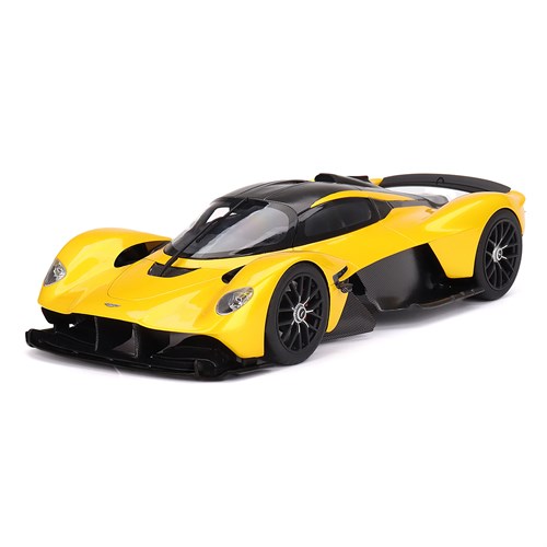 TopSpeed Aston Martin Valkyrie - Sunburst Yellow 1:18 model car