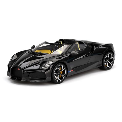 TopSpeed Bugatti W16 Mistral - Black 1:18 model car