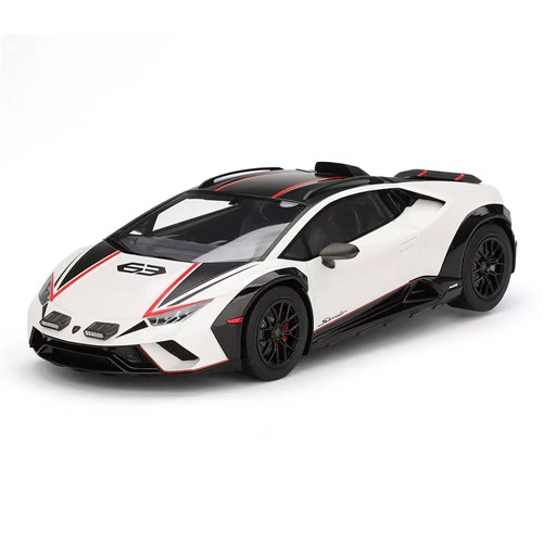 TopSpeed Lamborghini Huracan Sterrato - Asopo White 1:18 model car