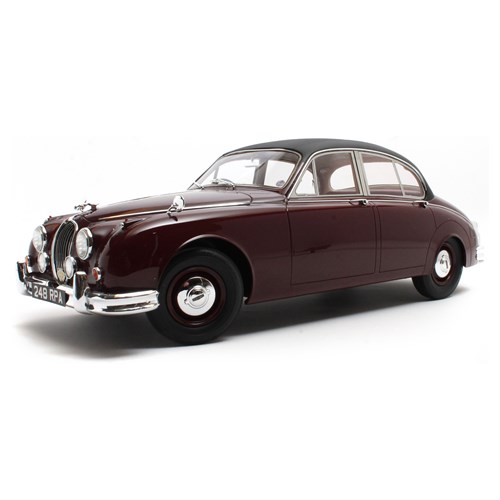 12 Art Jaguar Mk.II 1960 - Regency Red w. Black Roof 1:12 model car