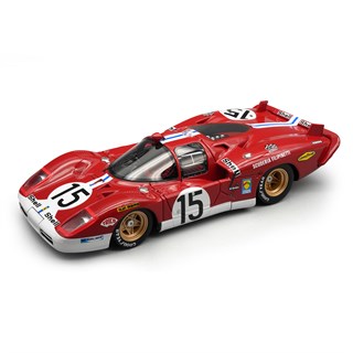 Tecnomodel Ferrari 512 S - 1970 Le Mans 24 Hours - #15 1:43