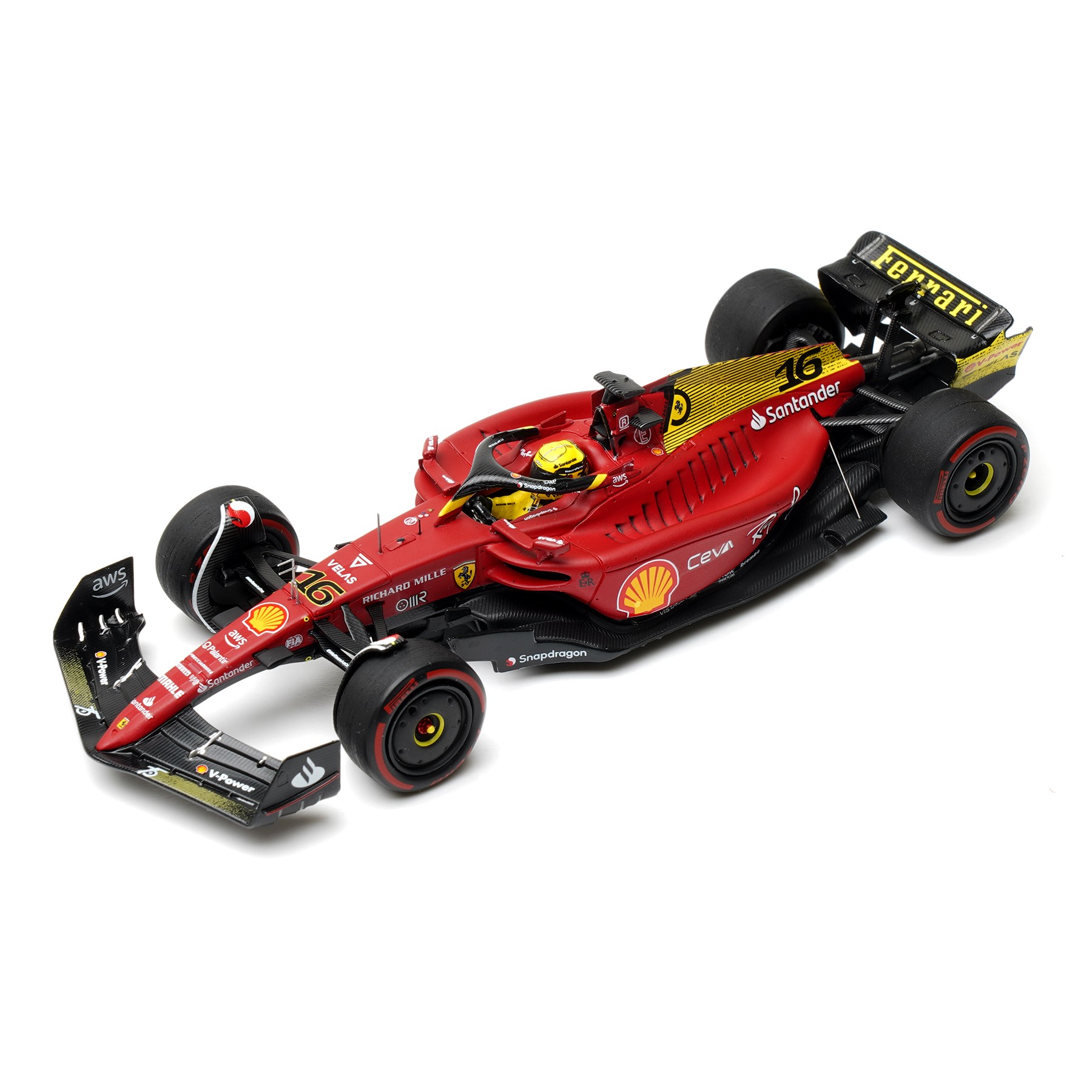 Scuderia Ferrari 2022 F1-75 No.16 - Charles Leclerc 1:43 Model