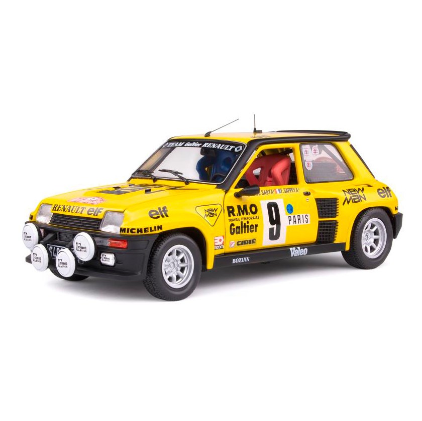 Solido Renault 5 Turbo 19 Monte Carlo Rally 9 B Saby 1 18