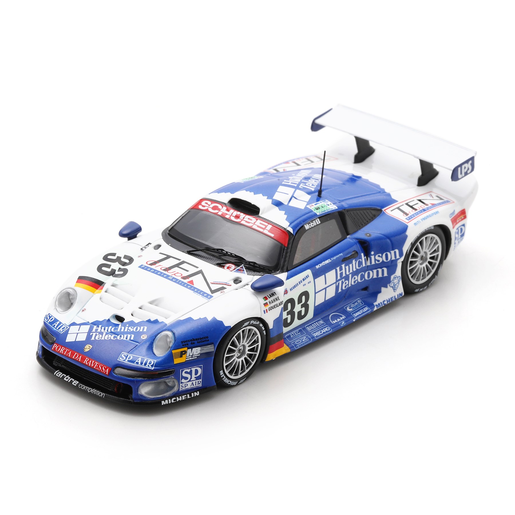 Spark Porsche 911 GT1 - 1997 Le Mans 24 Hours - #33 1:43