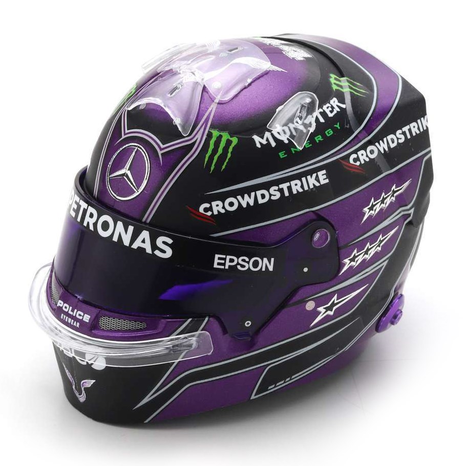 Spark Lewis Hamilton Mercedes Helmet - 2021 1:5