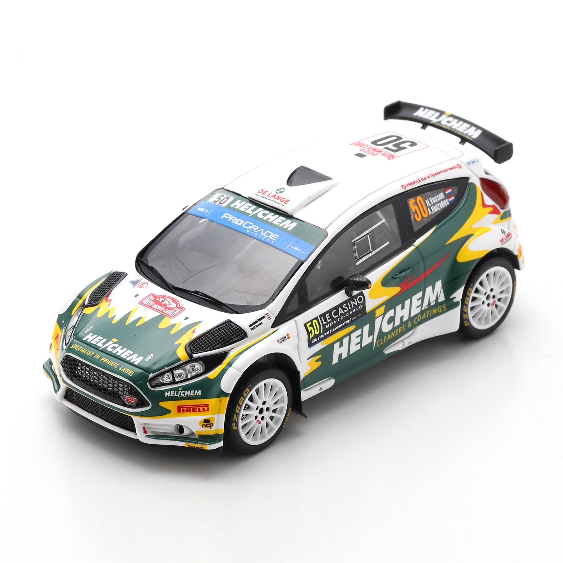 Spark Ford Fiesta R5 - 2023 Monte Carlo Rally - #50 H. Vossen 1:43