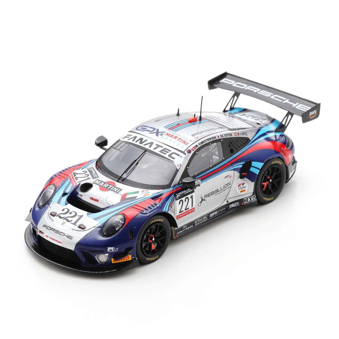 Spark Porsche 911 GT3 R - 2022 Spa 24 Hours - #221 1:43