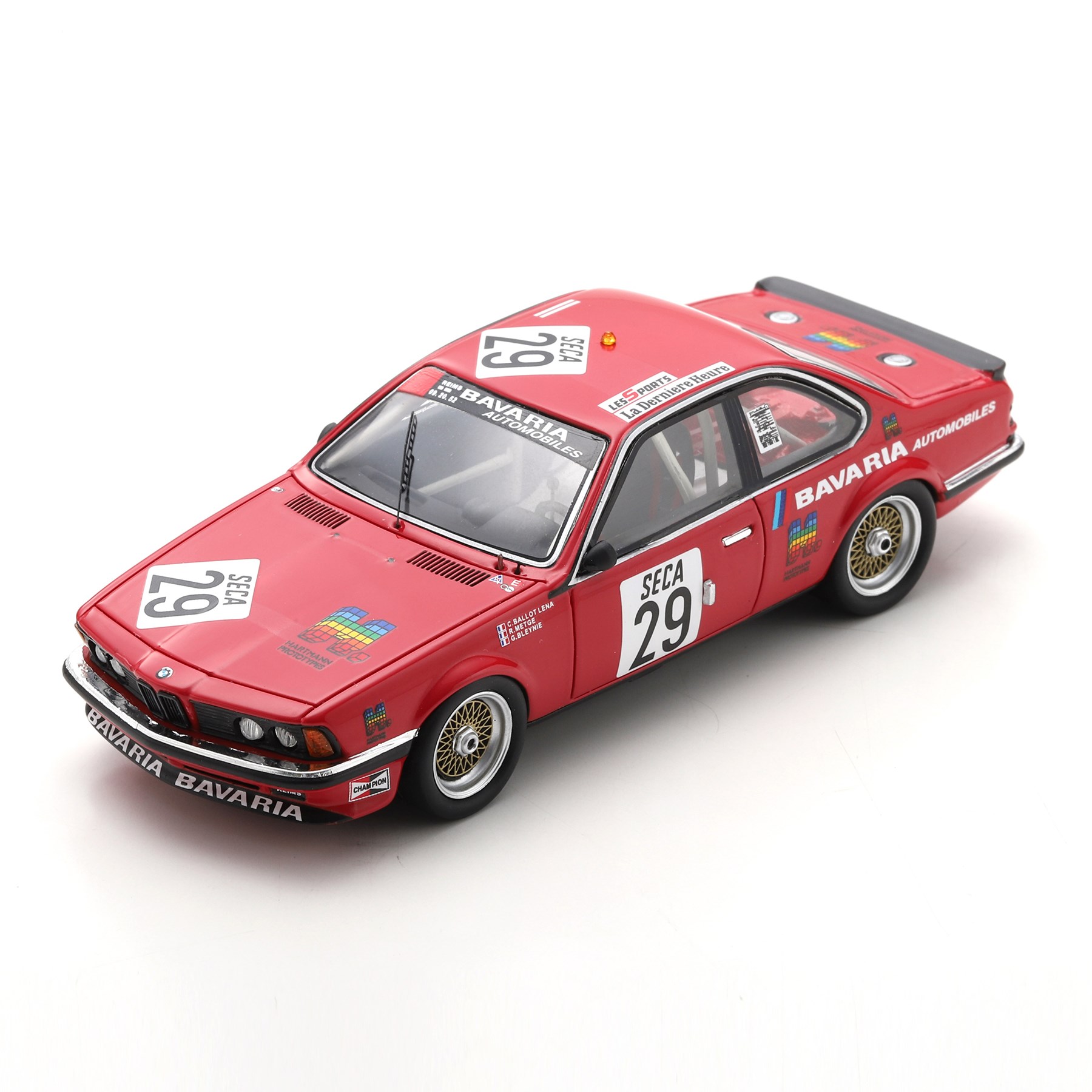 Spark BMW 635 CSI - 1984 Spa 24 Hours - #29 1:43