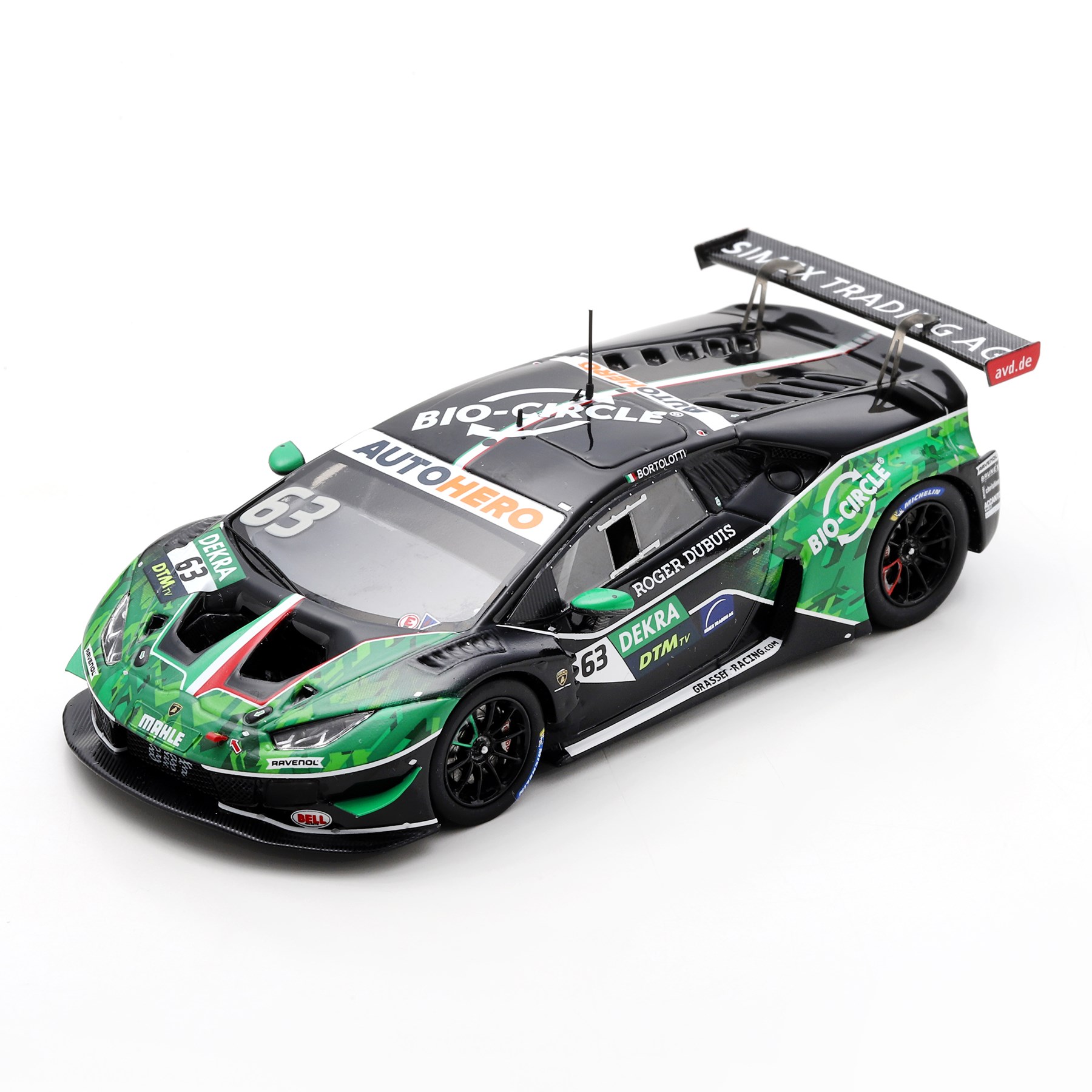 Spark Lamborghini Huracan GT3 - 2022 DTM - #63 M. Bortolotti 1:43