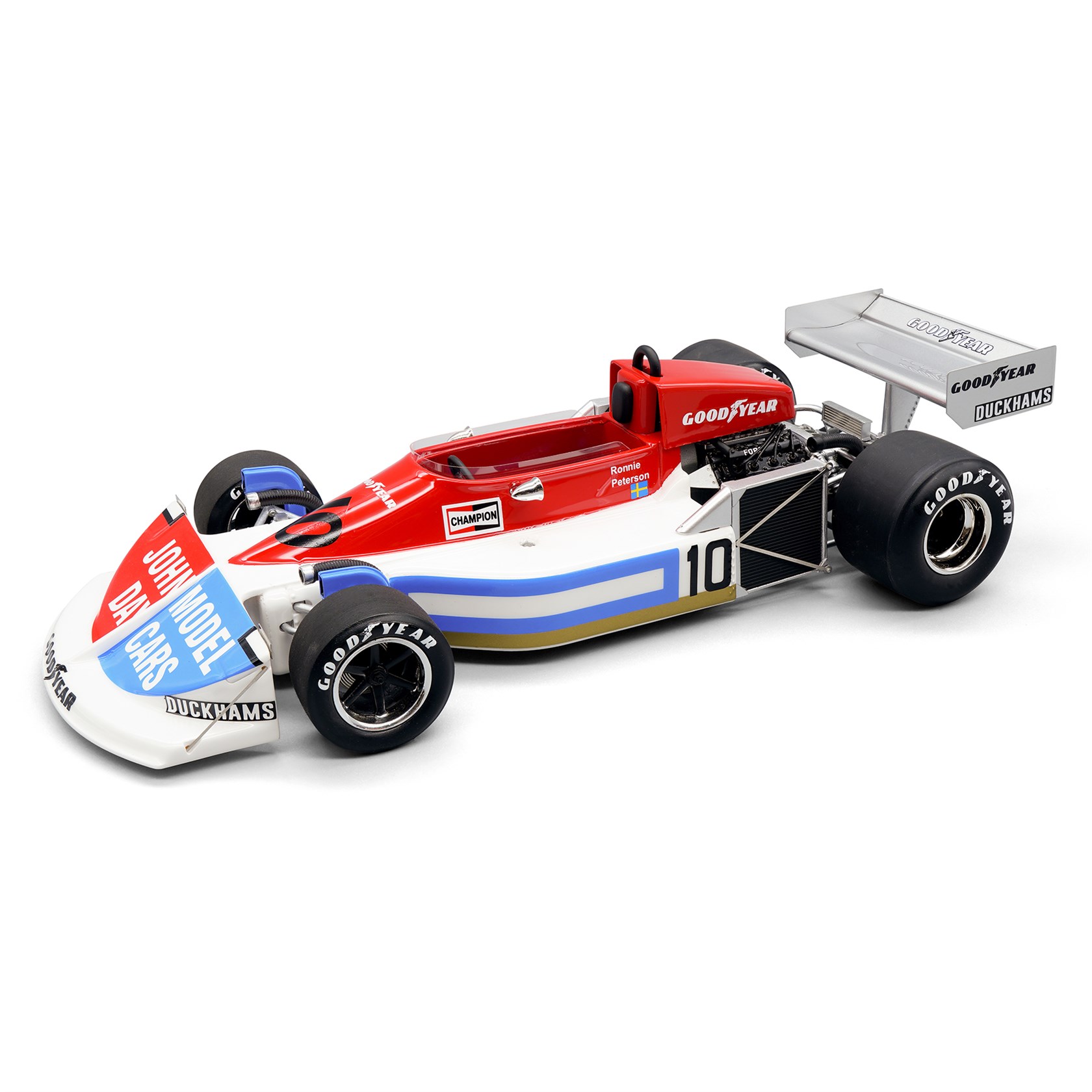 Tecnomodel March 761 - 1976 Dutch Grand Prix - #10 R. Peterson 1:18