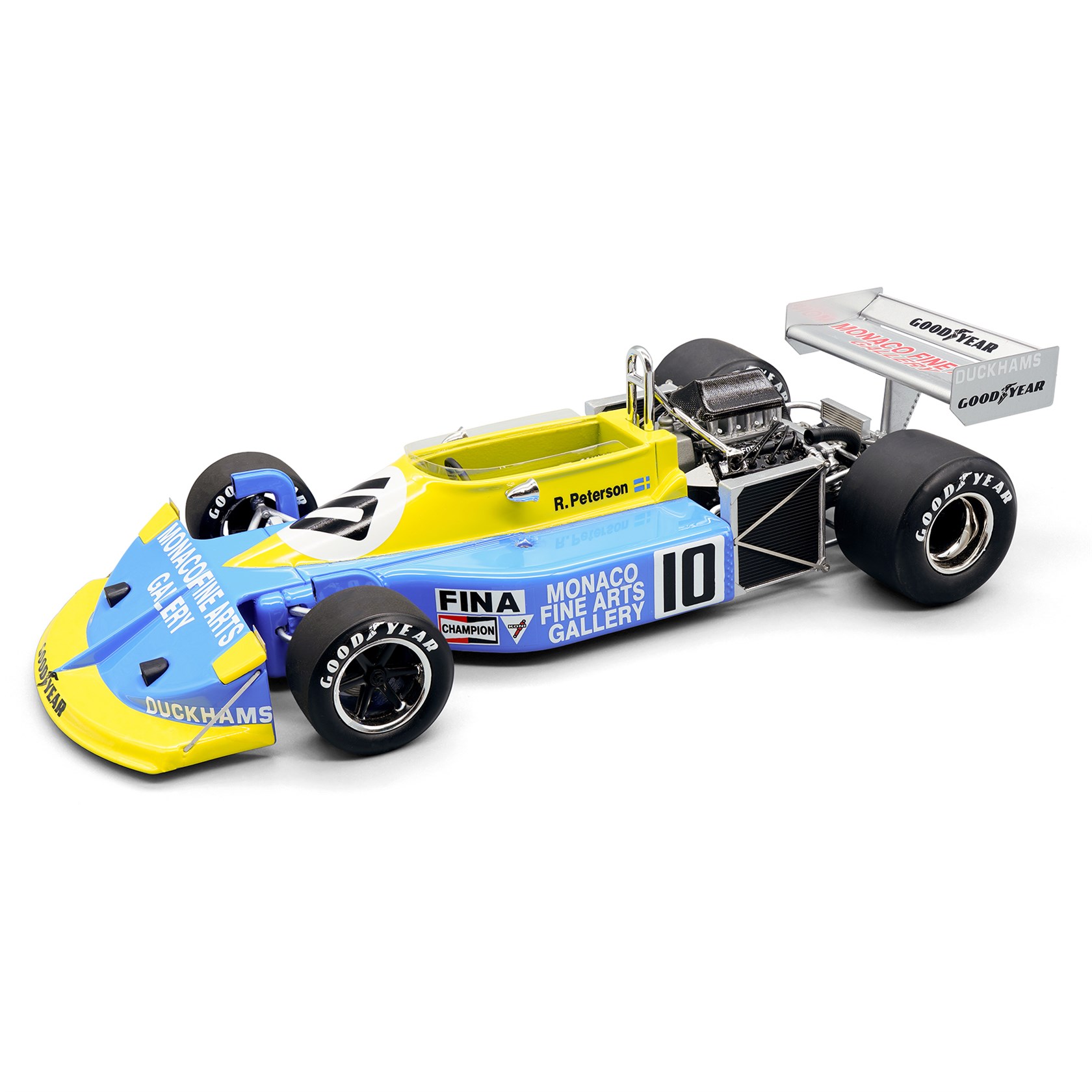 Tecnomodel March 761 - 1976 Monaco Grand Prix - #10 R. Peterson 1:18