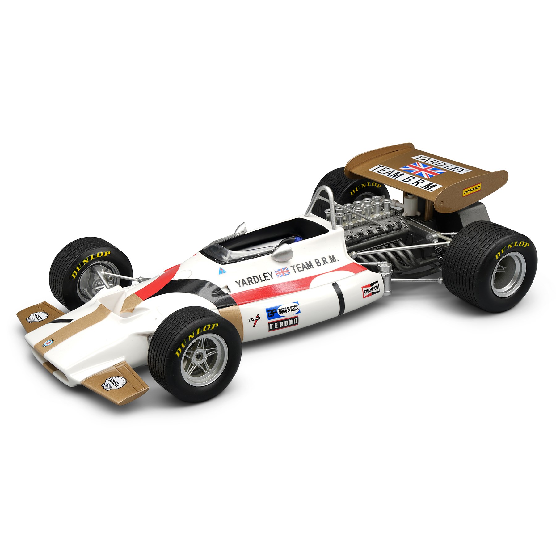 Tecnomodel BRM P153 - 1st 1970 Belgian Grand Prix - #1 P. Rodriguez 1:18