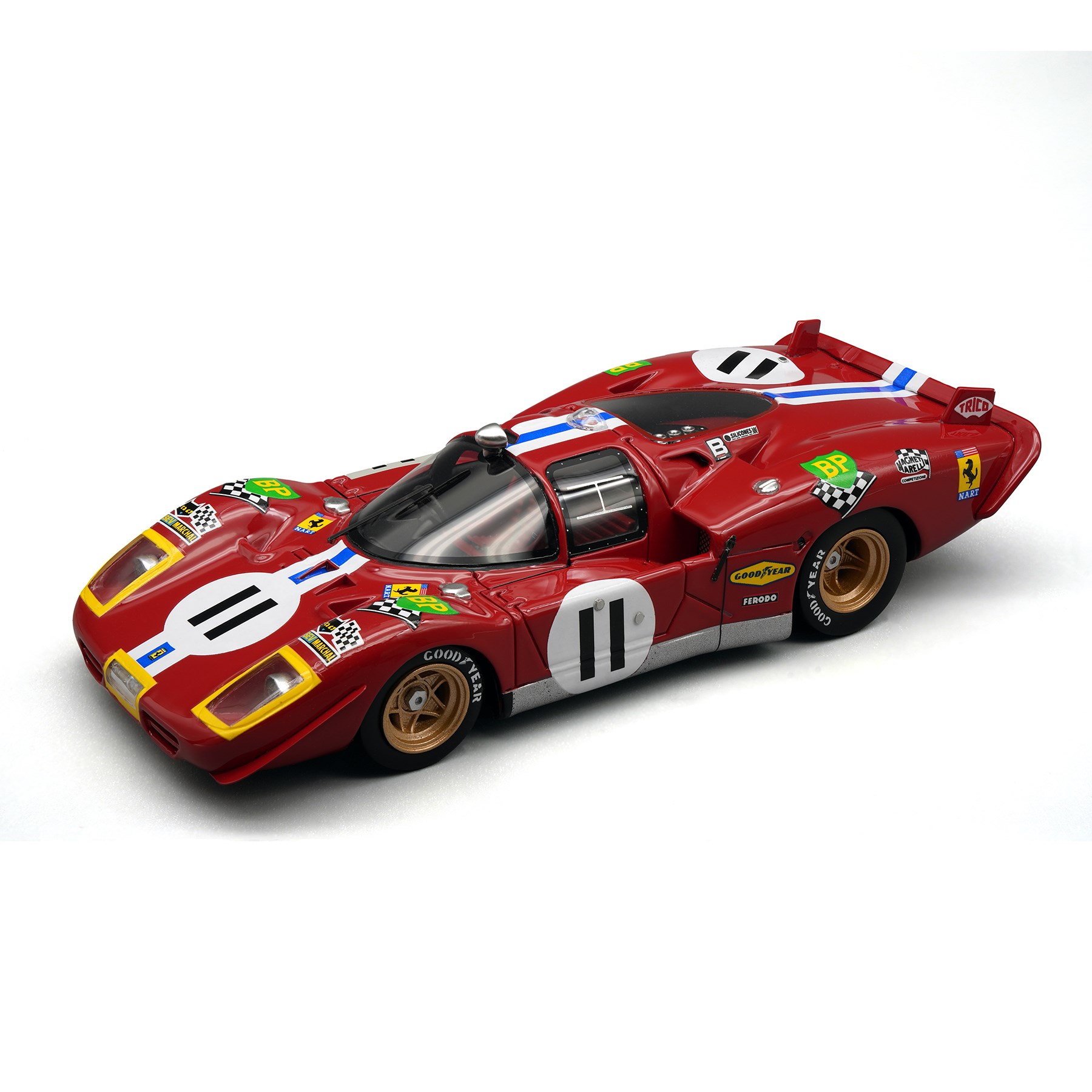 Tecnomodel Ferrari 512 S - 1970 Le Mans 24 Hours - #11 1:43